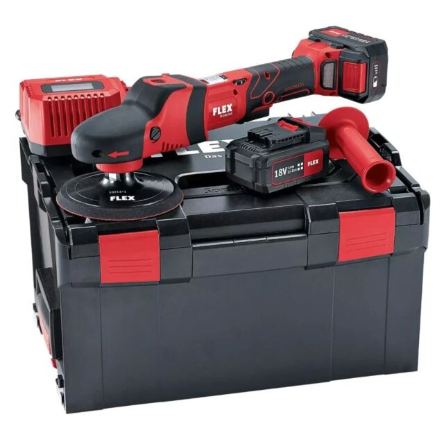 FLEX PE 150 18.0 EC/5.0 SET 18V ROTARY POLISHER 465100