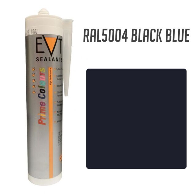 EVT BLACK BLUE RAL5004 PRIME COLOUR SILICONE 300ML