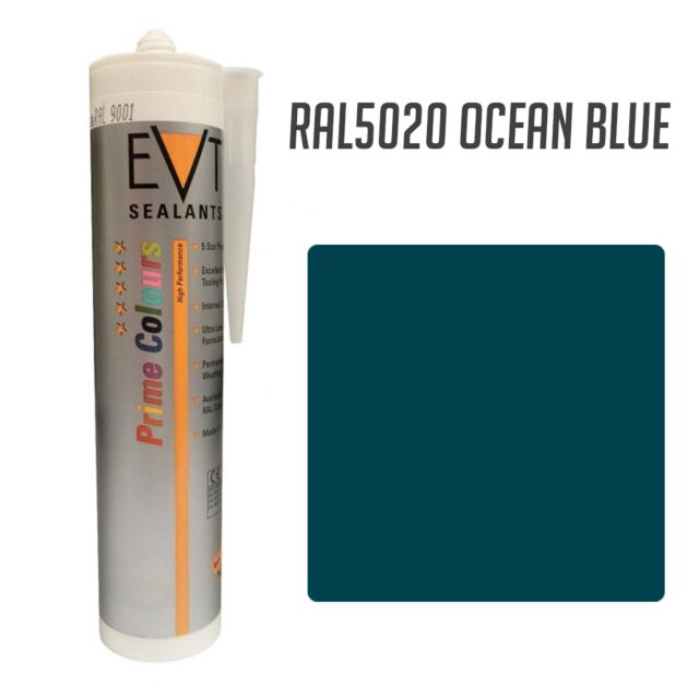 EVT OCEAN BLUE RAL5020 PRIME COLOUR SILICONE 300ML