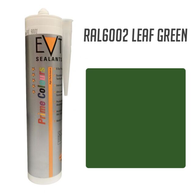 EVT LEAF GREEN RAL6002 PRIME COLOUR SILICONE 300ML