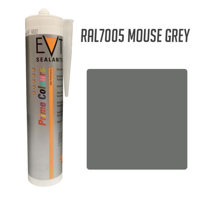 EVT MOUSE GREY RAL7005 PRIME COLOUR SILICONE 300ML