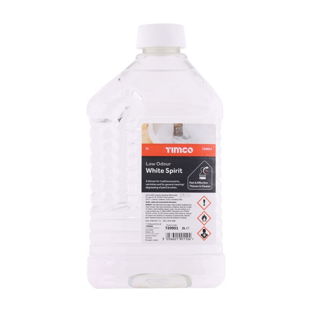 720951 LOW ODOUR WHITE SPIRIT 2 LITRE