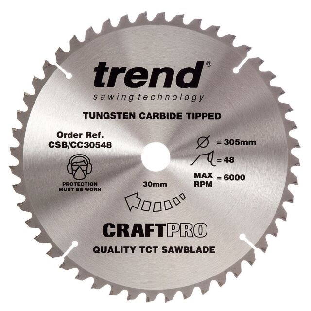CSB/CC30548 TREND 305MM 48T 30MM BORE BLADE