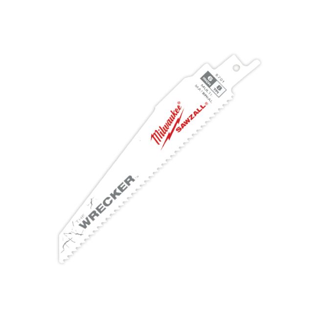 SAWZALL SABRE SAW BLADES 150MM 5 PACK 48475701 MILWAUKEE