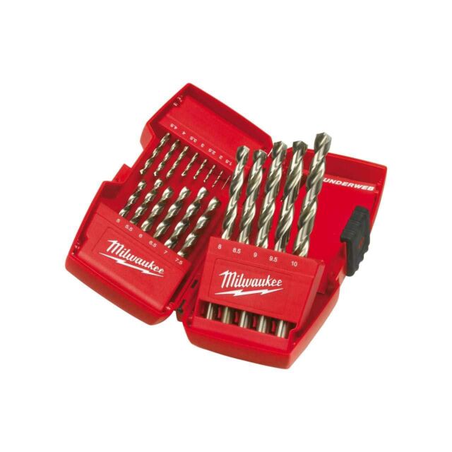 MILWAUKEE THUNDERWEB HSS-G 4933493869 DRILL SET 19 PIECE