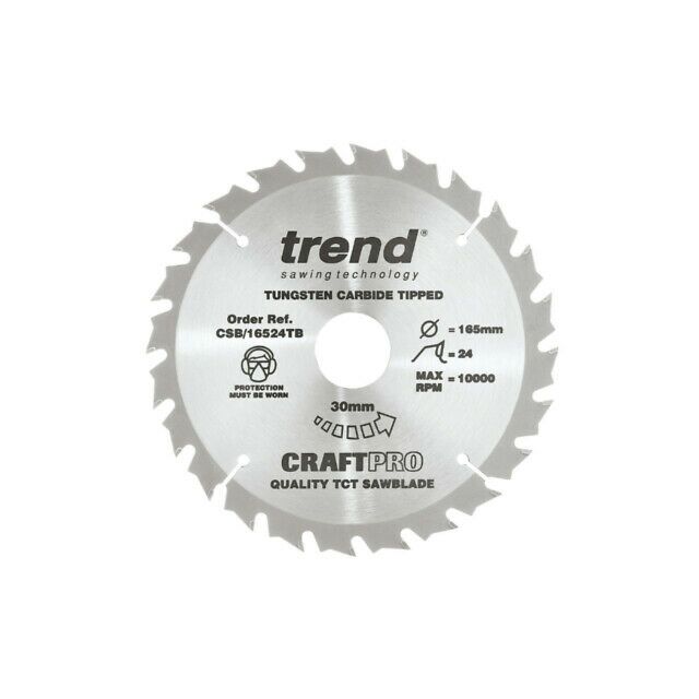 CSB/16524TB TREND 165MM 24T 30MM BORE BLADE