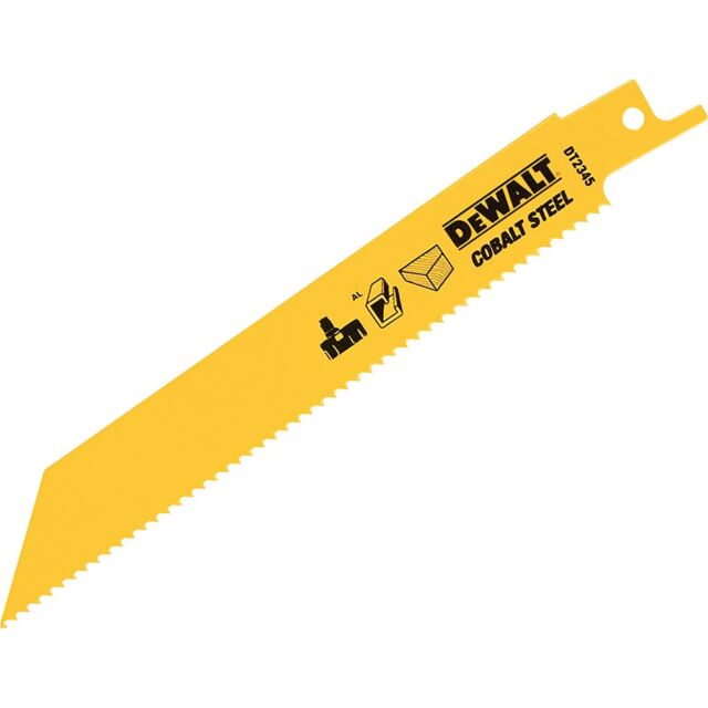 DEWALT DT5353 RECIP BLADE BIM METAL 203MM 14 TPI 5 PACK