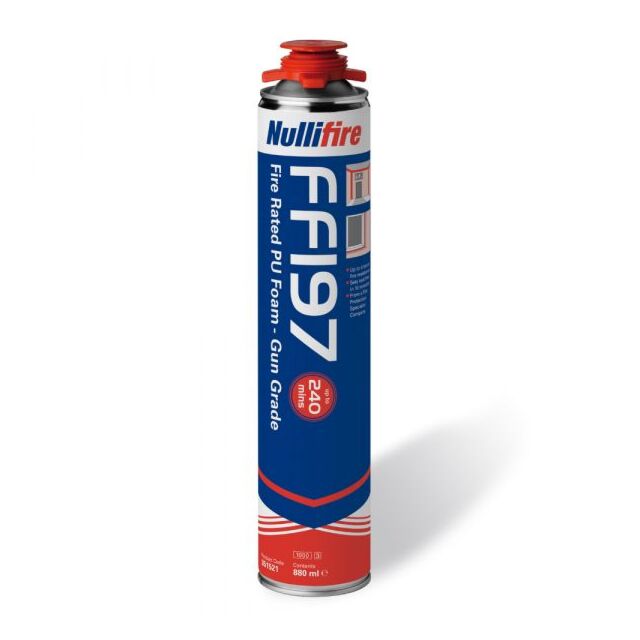 B1 FIRE RATED 750ML FOAM DUAL GUN GRADE OR HAND HELD FF197