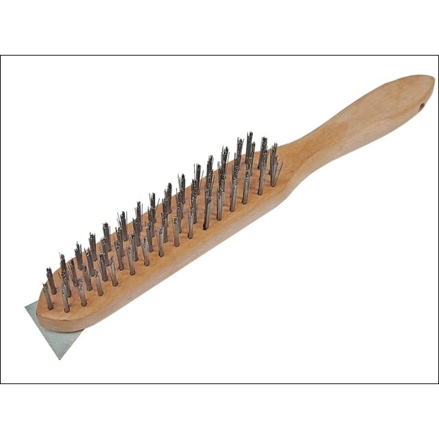 FAI6804SRF WIRE BRUSH 4 ROW SCRAPER