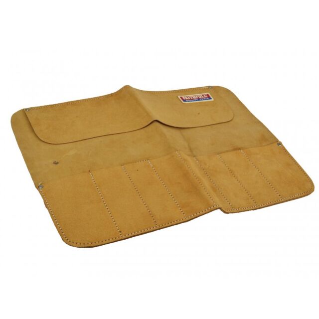 8 POCKET LEATHER CHISEL ROLL FAILCR8