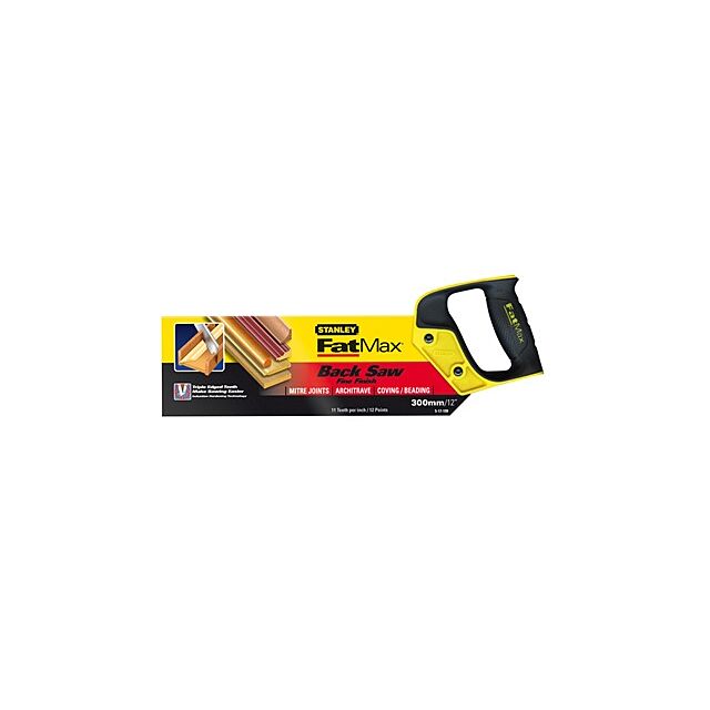 STANLEY 2-17-199 FAT MAX BACK SAW (TENON SAW)