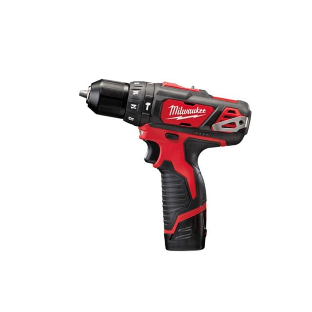 MILWAUKEE M12BPD-202C 12V M12 COMBI DRILL 2 X 2.0AH