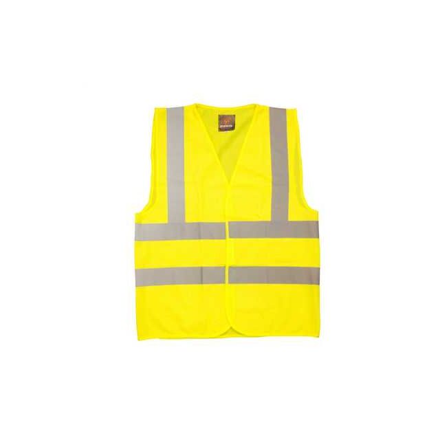 HIGH VISIBILITY WAISTCOAT XL XLARGE VEST CLASS 2 HVVXL