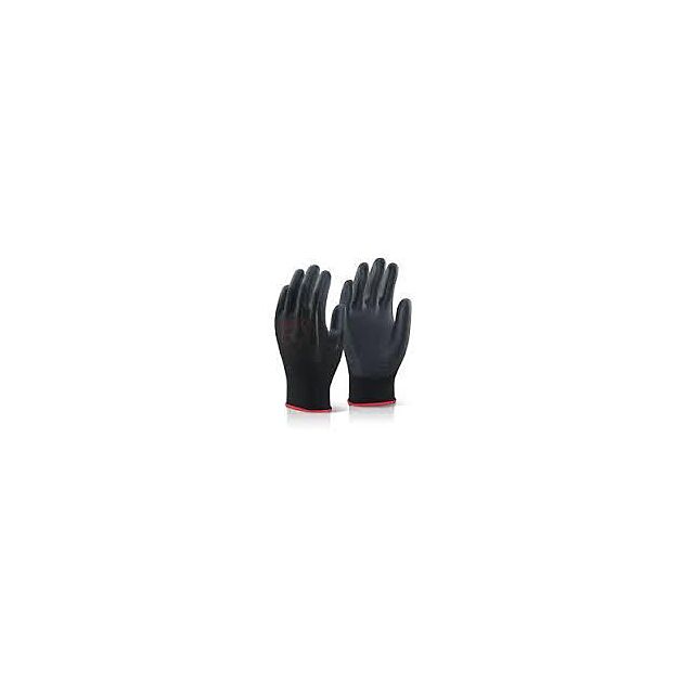 PU THIN EASY WORK GLOVE PAIR A120BKR SIZE 9 L