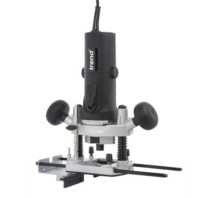 TREND VARIABLE SPEED PLUNGE ROUTER 110V 1/4" 6MM COLLET