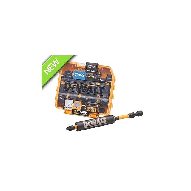 DeWalt PZ2 Screwdriver Bit Pk c/w Bit Holder