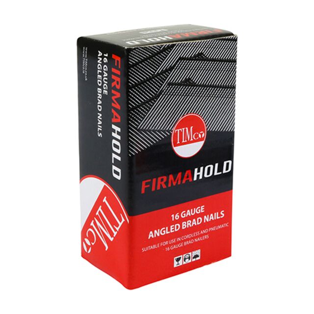 FIRMAHOLD 2ND FIX STRAIGHT BRADS GALVANISED 2000 PACK