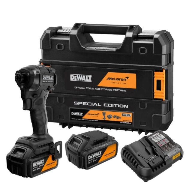 DEWALT DCF86M2PT 18V IMPACT DRIVER 2 X 5.0AH MCLAREN