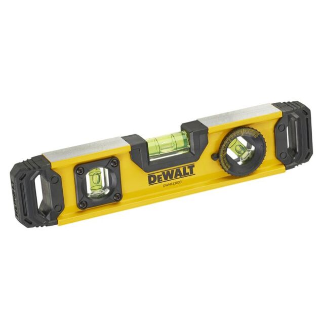 DEWALT DWHT0-43003 10" 25CM MAGNETIC TORPEDO LEVEL