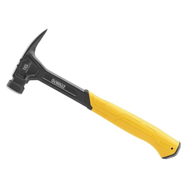 DEWALT DWHT51003-0 160Z 454G SMOOTH FACE RIP CLAW HAMMER