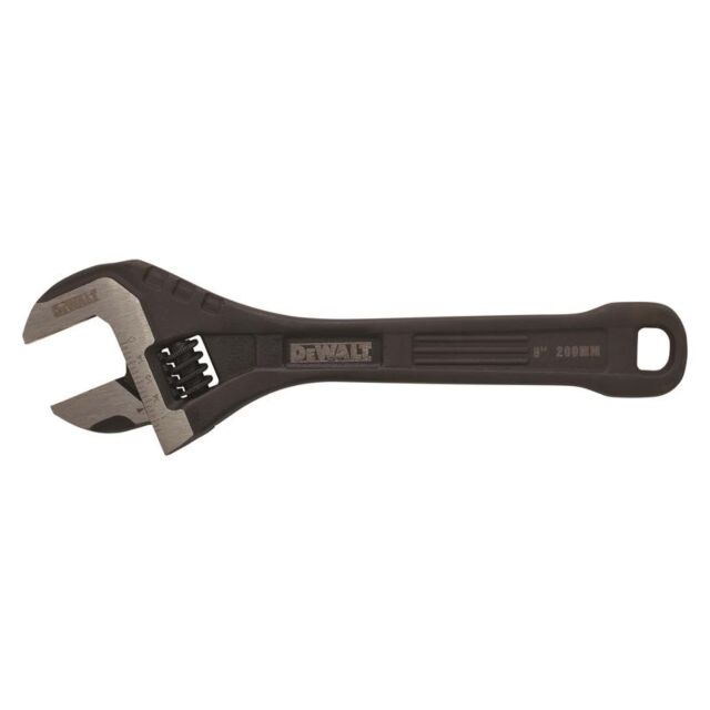 DEWALT DWHT80267-0 8" STEEL ADJUSTABLE WRENCH
