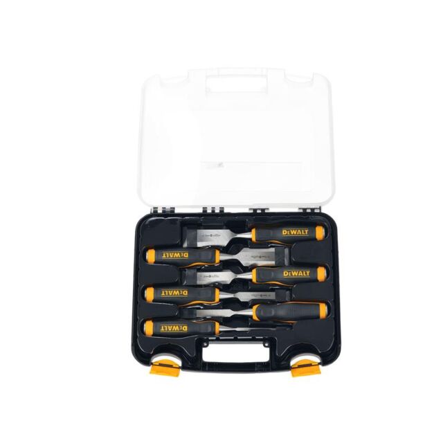 DEWALT DWHT16852-9 6 PIECE BEVEL EDGE WOOD CHISEL SET