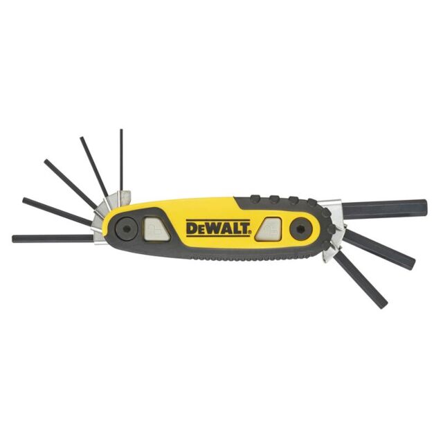 DEWALT DWHT0-70263 8PC HEX KEY SET FOLDING/LOCKING