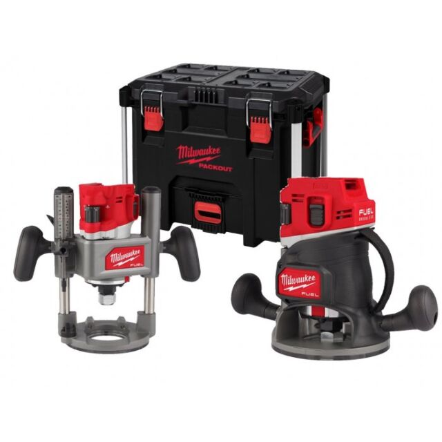 MILWAUKEE M18FR12KIT 18V 1/2" ROUTER KIT INC PLUNGE BASE