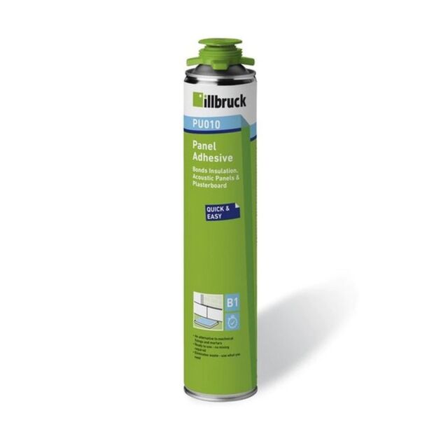 ILLBRUCK PU010 PANEL ADHESIVE DRYFIX D4 750ML B1 FOAMGUN