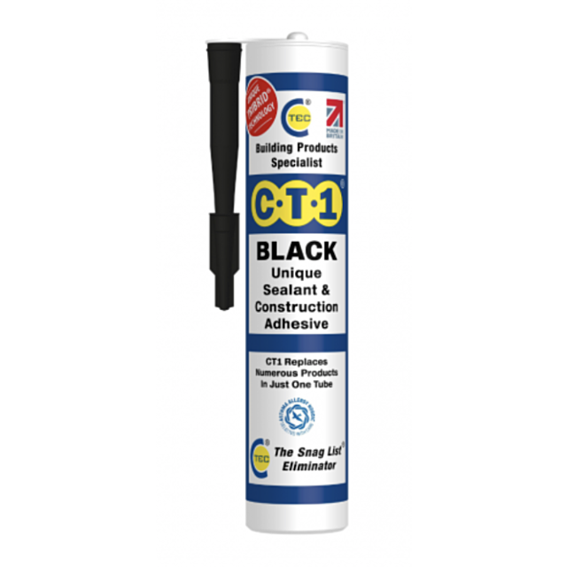 CT1-BLACK 535106 TRIBRID MULTIPURPOSE SEALANT/ADHESIVE