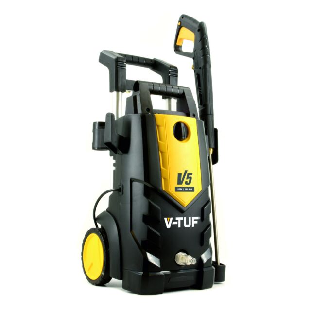 V-TUF V5 110v Tough Electric Pressure Washer 2200psi, 150Bar, 6L/min