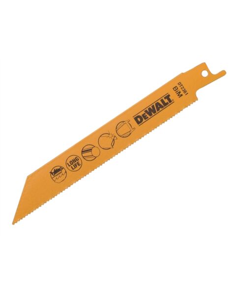 DEWALT DT2361 RECIP BLADE BIM METAL 152MM 14 TPI 5 PACK