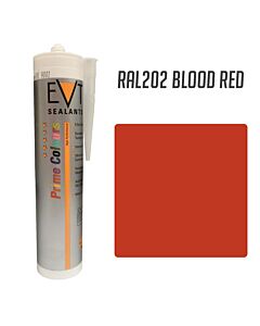 EVT BLOOD RED RAL2002 PRIME COLOUR SILICONE 300ML