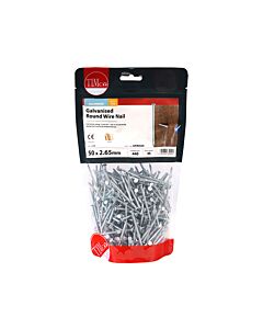 TIMBAG 1KG 50MM GALV ROUND WIRE NAILS (2.65MM) GRW50B