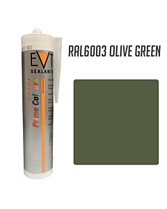 EVT OLIVE GREEN RAL6003 PRIME COLOUR SILICONE 300ML