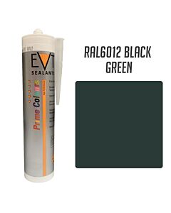 EVT BLACK GREEN RAL6012 PRIME COLOUR SILICONE 300ML