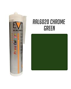 EVT CHROME GREEN RAL6020 PRIME COLOUR SILICONE 300ML