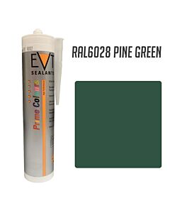 EVT PINE GREEN RAL6028 PRIME COLOUR SILICONE 300ML