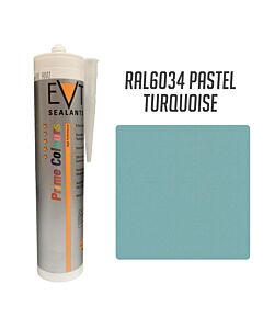 EVT PASTEL TURQUOISE RAL6034 PRIME COLOUR SILICONE 300ML