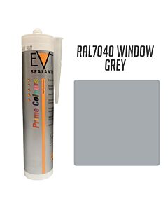 EVT WINDOW GREY RAL7040 PRIME COLOUR SILICONE 300ML