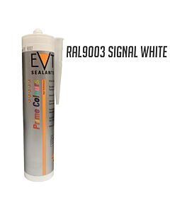 EVT SIGNAL WHITE RAL9003 PRIME COLOUR SILICONE 300ML