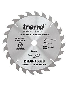 CSB/18424 TREND 184MM 24T 16MM BORE BLADE