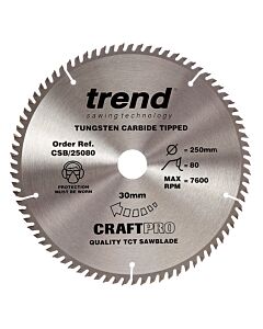 CSB/25080 TREND 80T 250MM BLADE