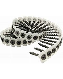 COLLATED SCREW DRY WALL 65MM COARSE BLK 00065COLDYS