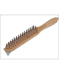 FAI6804SRF WIRE BRUSH 4 ROW SCRAPER