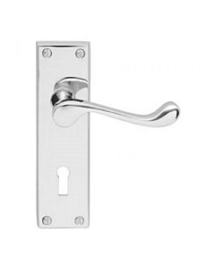 DL54CP CHROME VICT SCROLL LEVER LOCK