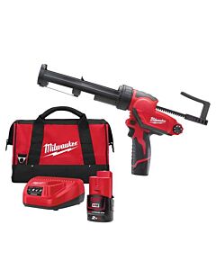 MILWAUKEE M12PCG/310CC-201B 12V 310ML CAULKING GUN 1X2AH