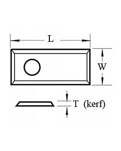 TREND RB/A REPLACEMENT SINGLE BLADE