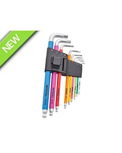 Colour Coded Hex Key Set 9pc Faithfull