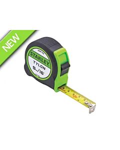 Hi-Vis Tylon Tape (5m/16ft) STANLEY